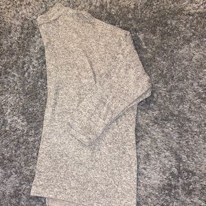 Long Sleeve Open Shoulder Top